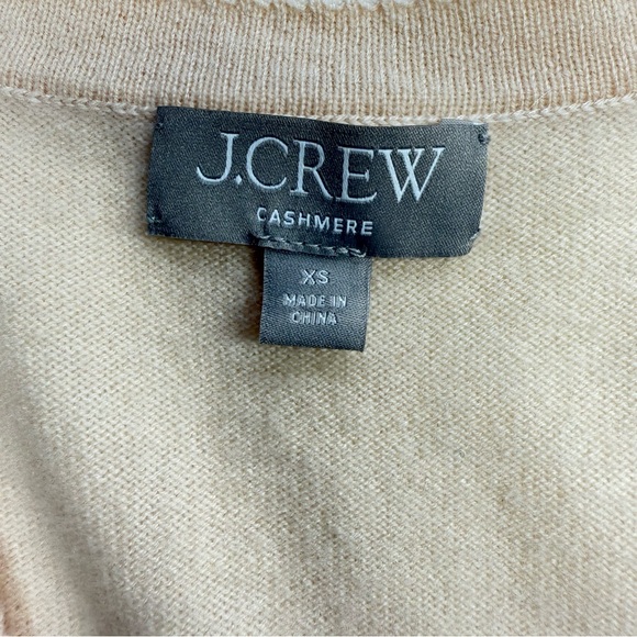 J. Crew Cashmere V-neck Sweater Vest, XS - Picture 4 of 8